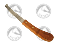GUBIA FILO SIMPLE ACERO MANGO MADERA