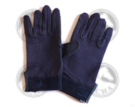 GUANTES SALTO ALGODN C/PVC JUNIOR BLUE