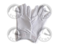 GUANTES SALTO ALGODN C/PVC JUNIOR WHITE