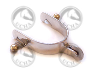 ESPUELAS POLO TEXANA AC.INOX. C/MONEDA