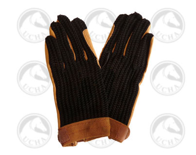 GUANTES CROCHE NEGRO